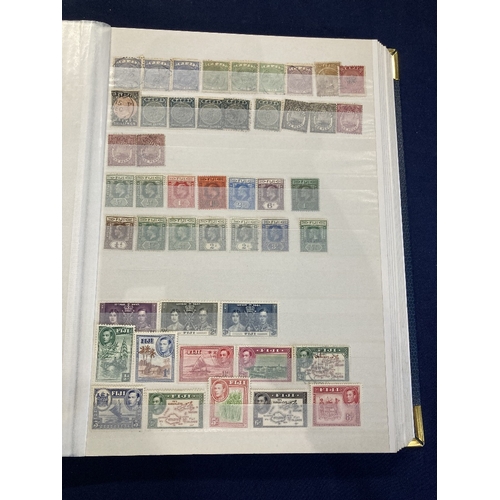 33 - STAMPS British Commonwealth QV to QEII mint and used in stock book Cyprus to Ghana, 1948 Weddings (i... 