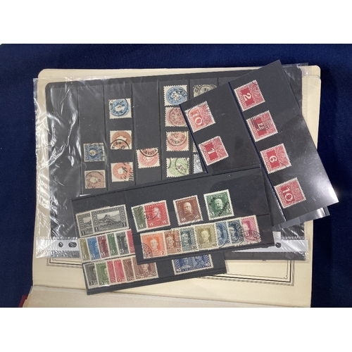 357 - STAMPS AUSTRIA Collection in printed album plus some loose on stock cards early through to 1935