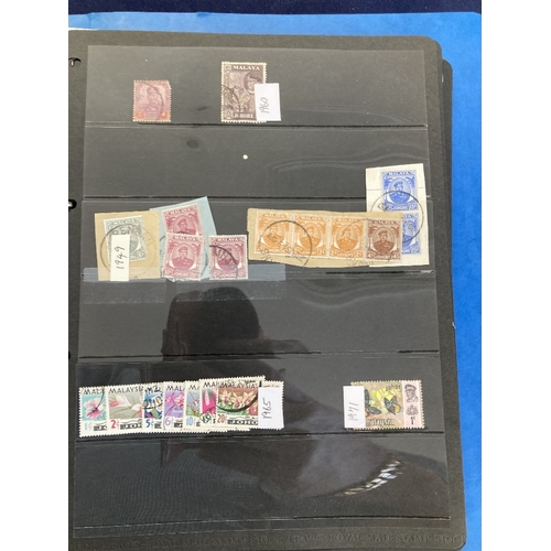 144 - STAMPS FOR CHARITY WORLD, a large mixture in a box housed in 14 albums or stockbooks. Mint & used st... 