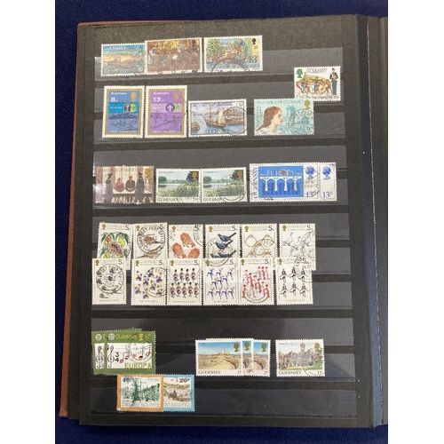 144 - STAMPS FOR CHARITY WORLD, a large mixture in a box housed in 14 albums or stockbooks. Mint & used st... 