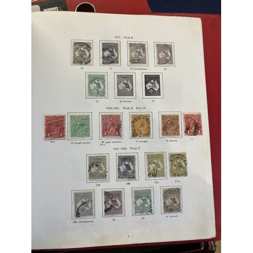 348 - STAMPS AUSTRALIA 1913 to 2017 used collection on printed SG pages in three albums & three binders. H... 