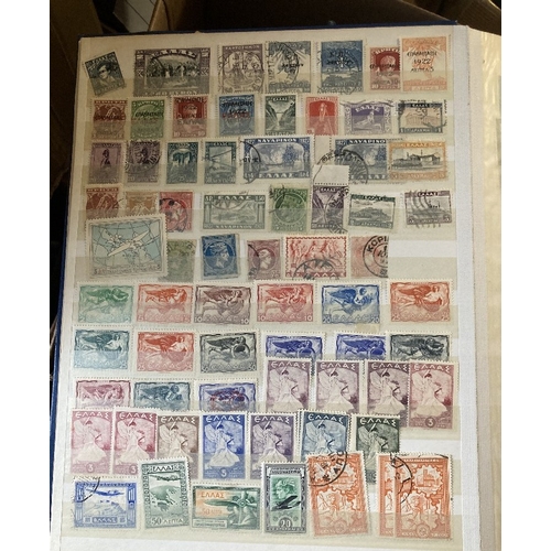 104 - STAMPS Mixed box of various World albums