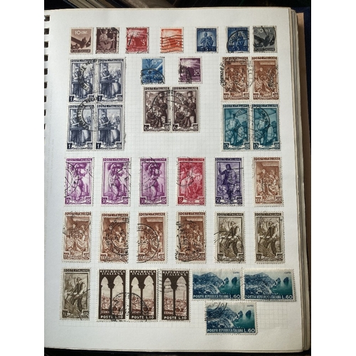 20 - STAMPS WORLD, mint & used collection in ten albums & three stockbooks. Some useful Commonwealth spot... 