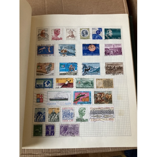 46 - STAMPS WORLD, mint & used collection housed in 23 albums or binders in two boxes, with some useful s... 