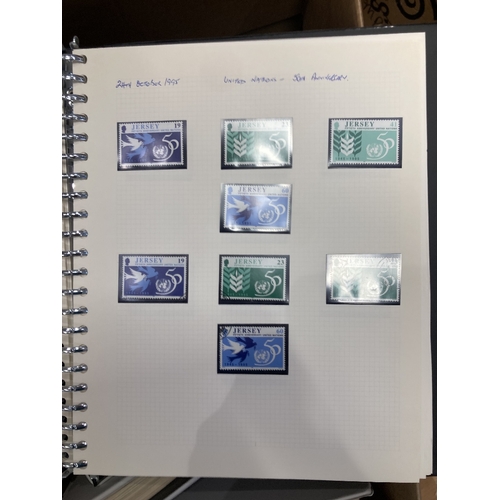 311 - STAMPS Mint and used accumulation in six albums and a stockbook, including Wartime Papers