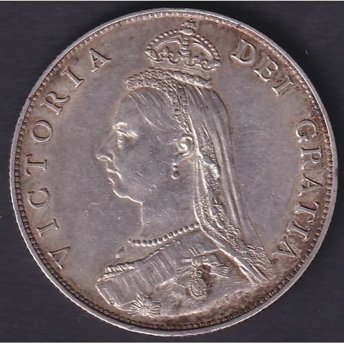 132 - 1887 QV Silver Florin in fine condition