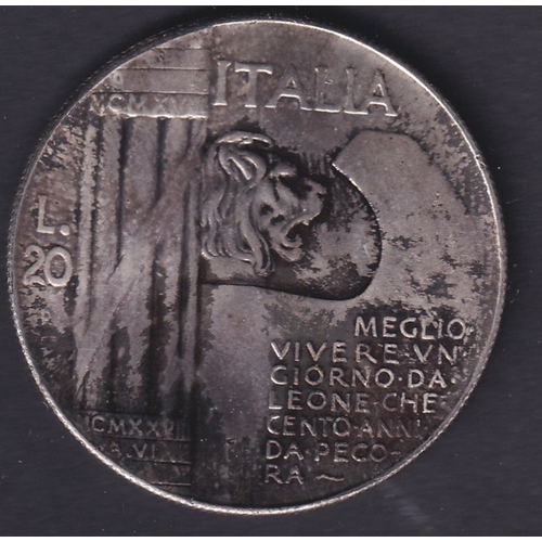 191 - 1943 20 Lira Italian coin