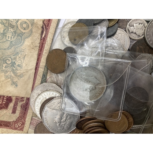 201 - Large accumulation of World coins including early possible silver coins etc