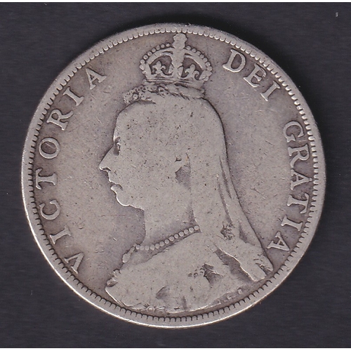 116 - 1889 QV Silver Florin in average to good condition