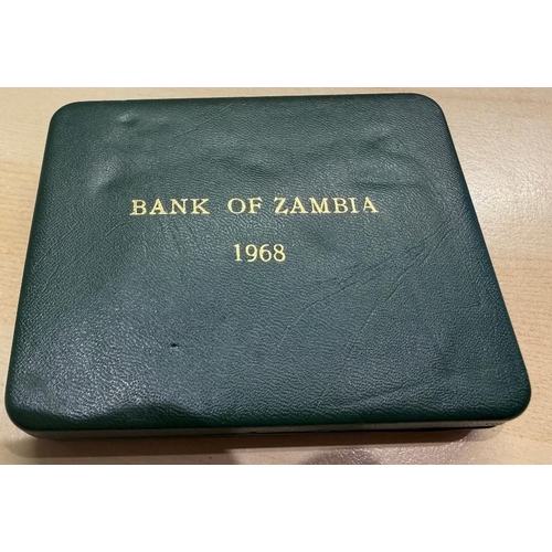 156 - 1968 Bank of Zambia proof coin set