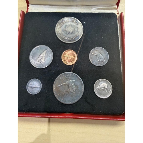 160 - 1967 Canada Centenary coin set  in special display box, scarce