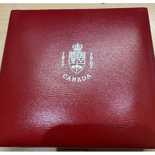 160 - 1967 Canada Centenary coin set  in special display box, scarce