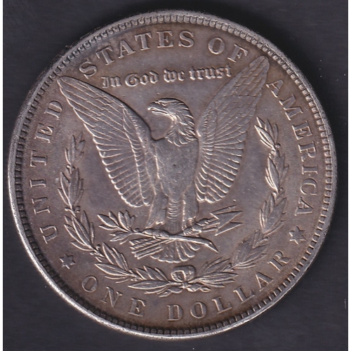 162 - 1890 USA Morgan Silver Dollar in good to fine condition 26.8g