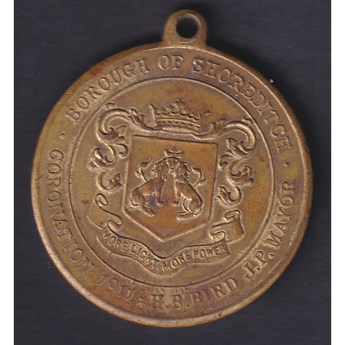 167 - 1911 George and Mary medallion