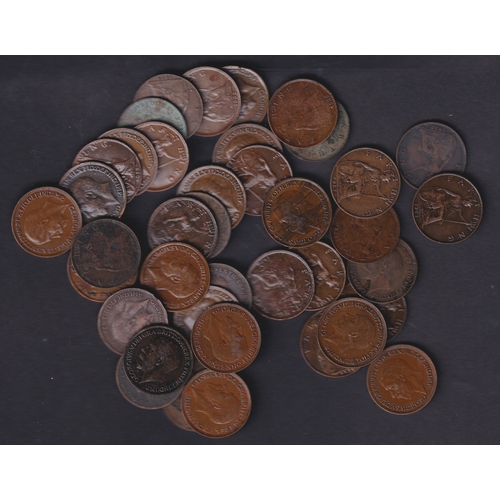 73 - CHARITY : George V Farthings (40 ) good condition ( Being sold on behalf of the League of Friends of... 