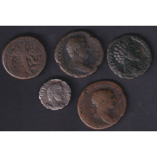 75 - CHARITY:  Small accumulation of ROMAN coins ( Being sold on behalf of the League of Friends of Kent ... 
