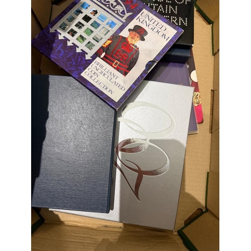 93 - various Proof UK coin sets 2000, 1997, 1995, 1971, 1994, plus other commemorative coins