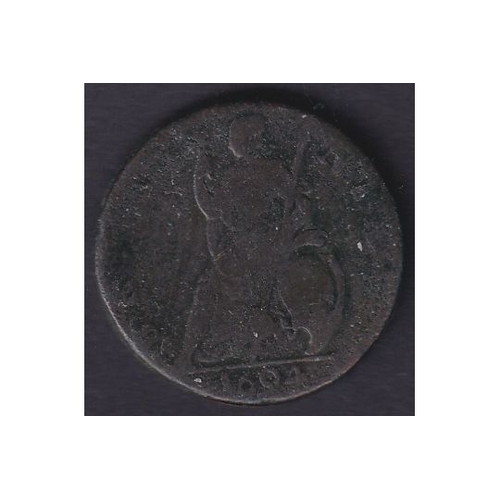105 - Coins : 1694 William and Mary Copper Farthing in good condition (Payment by bank transfer or card pa... 