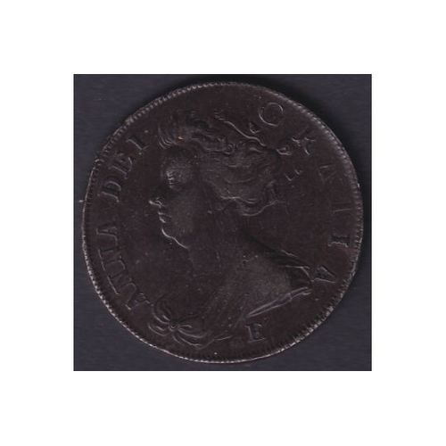 107 - 1707 Queen Anne Edinburgh Half Crown, superb condition (Payment by bank transfer or card payment if ... 