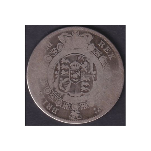 108 - 1816 George III Silver Half Crown in average condition