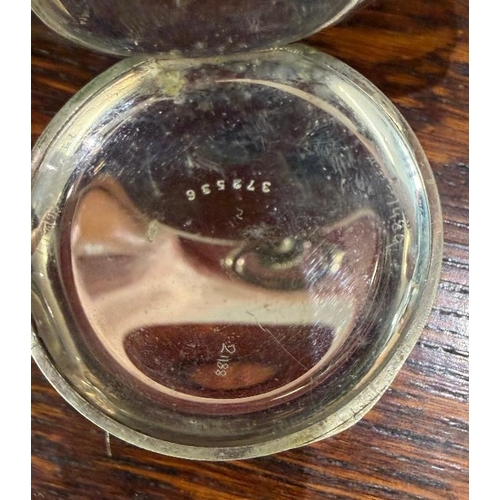 194 - Two old fob watches not working serial numbers to case