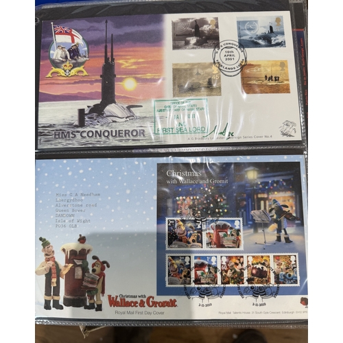18 - STAMPS World collection in seven albums Porto Rico, Egypt, Denmark, GB first day covers etc