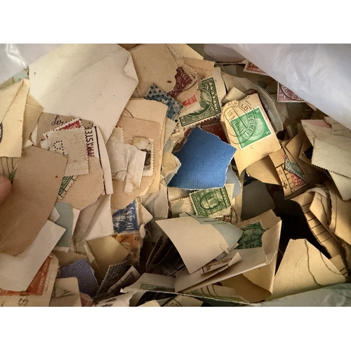 31 - STAMPS Large box of on paper kiloware including early material from 100+ years old