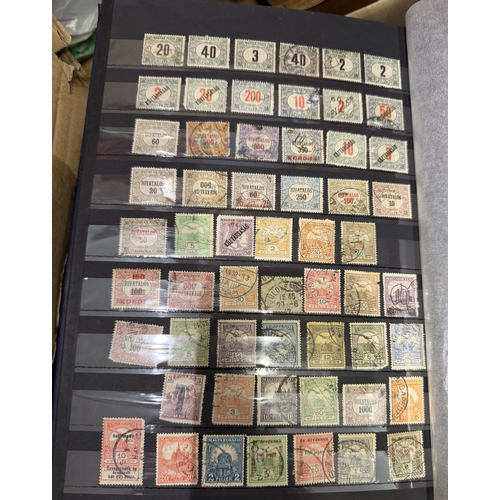 54 - STAMPS Mixed box of various albums including FDC's etc
