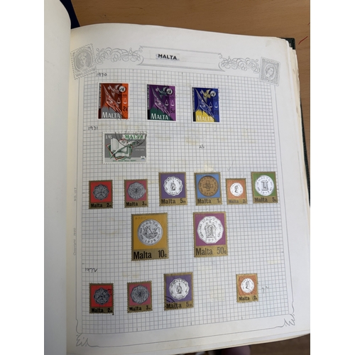 66 - STAMPS Two albums with 100's of all World, early to modern, strong in African countries and Italy