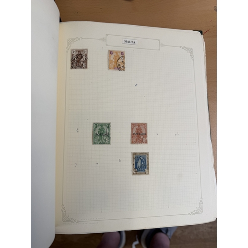 66 - STAMPS Two albums with 100's of all World, early to modern, strong in African countries and Italy