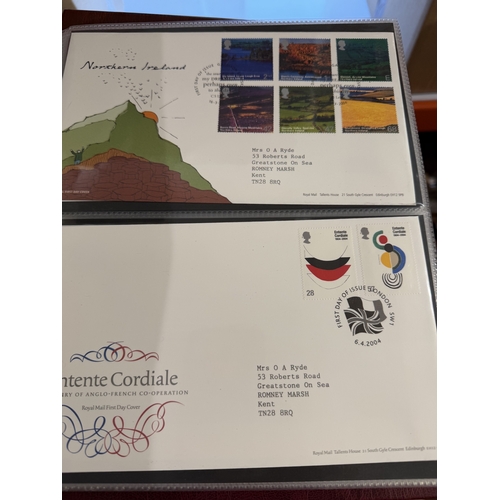 68 - STAMPS Box of various albums plus FDC albums, reasonable rummage lot to go through