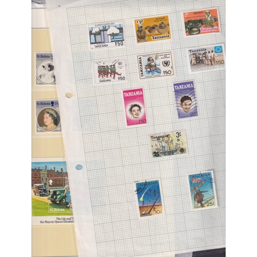 73 - STAMPS Selection of album pages All World including early to modern, very reasonably priced in relat... 