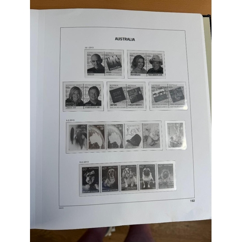 122 - Boxed DAVO album for Australia 2013 - 2014 AS NEW
