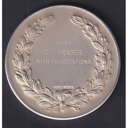38 - COLLECTABLE 1985 Sterling Silver Philatelic Medallion from British Philatelic Exhibition, engraved f... 