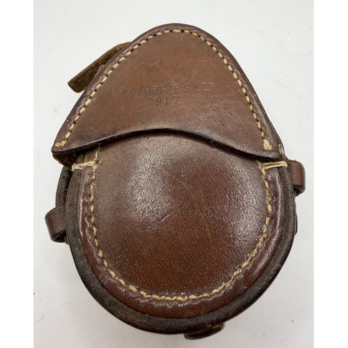 50 - World War I Verners Military Compass with leather case