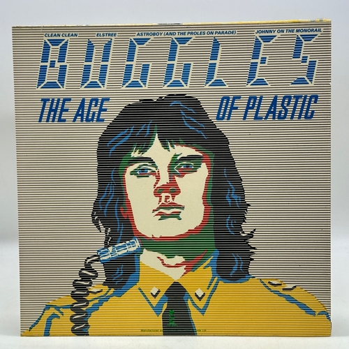 39 - A 12 inch vinyl album by Buggles - The Age Of Plastic, cover is in near new condition, no scratches