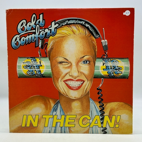 40 - A 12 inch vinyl album by Cold Comfort - In The Can, cover in good condition with some age scuffs at ... 