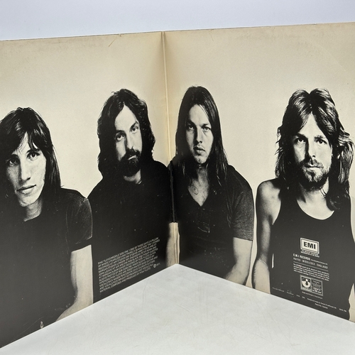 43 - A 12 inch vinyl album by pink Floyd - Meddle, French press, cover in good condition, no scratches