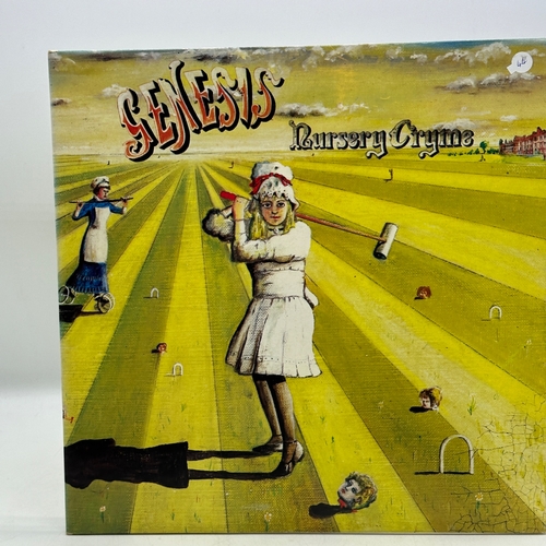 44 - A 12 inch vinyl album by Genesis - Nursery Cryme, cover in good condition, no scratches