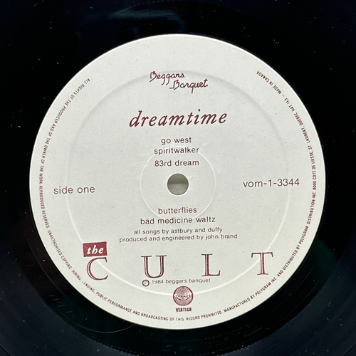 54 - A 12 inch vinyl album by The Cult - Dreamtime