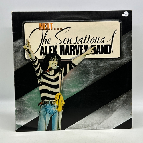 58 - A 12 inch vinyl album by The Sensational Alex Harvey Band