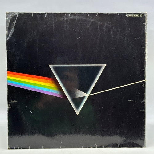 72 - A 12 inch vinyl album by Pink Floyd - Dark Side of the Moon, 1st press with a laminated cover