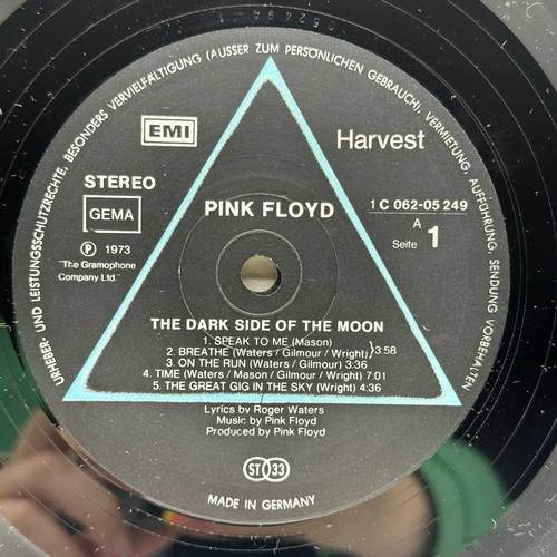 72 - A 12 inch vinyl album by Pink Floyd - Dark Side of the Moon, 1st press with a laminated cover