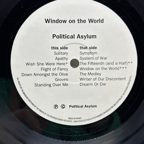 81 - A 12 inch vinyl album by Political Asylum - Window on the World