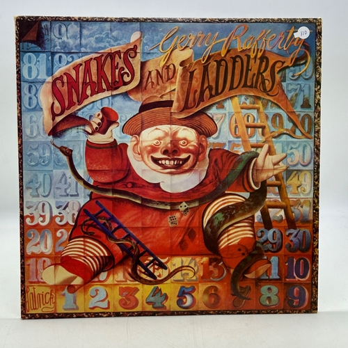 110 - A 12 inch vinyl album by Gerry Rafferty - Snakes & Ladders