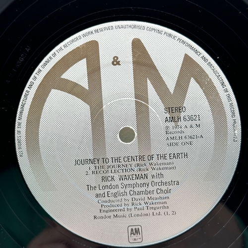 113 - A 12 inch vinyl album by Rick Wakeman - Journey to the Centre of the Earth