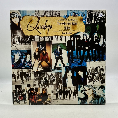 126 - A 12 inch vinyl album by Quireboys - There She Goes Again