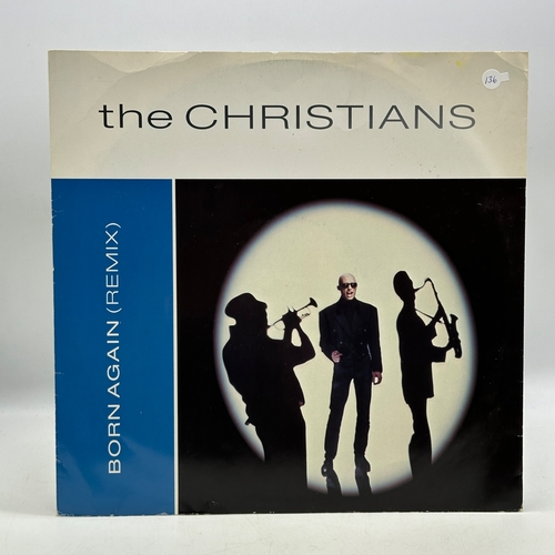 136 - A 12 inch vinyl album by The Christians - Born Again