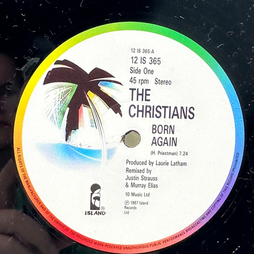 136 - A 12 inch vinyl album by The Christians - Born Again