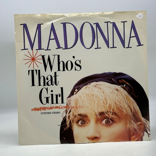 145 - A 12 inch vinyl album by Madonna - Who's That Girl